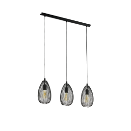 CLEVEDON PENDEL SORT 3x60W E27