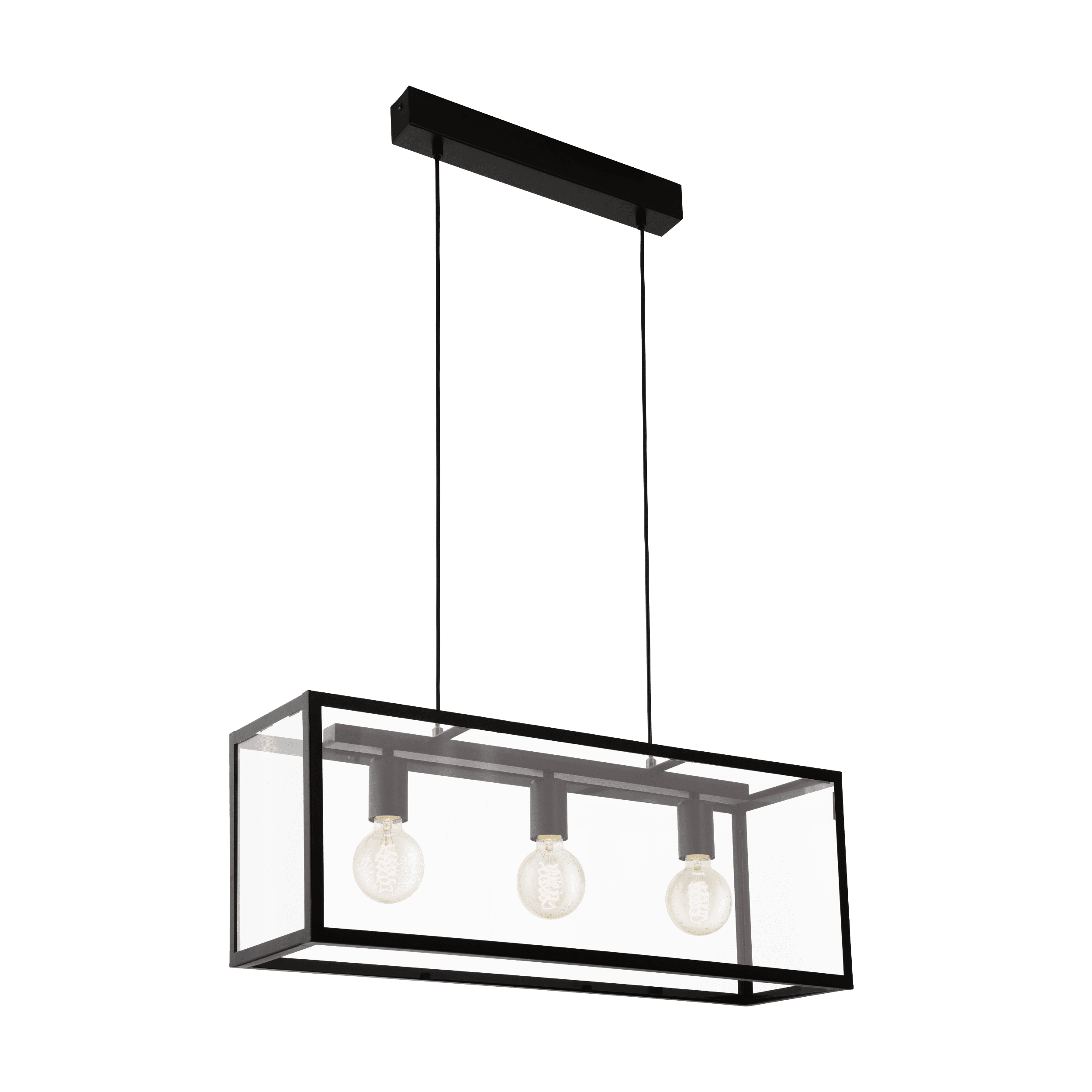 CHARTERHOUSE TAK SORT/GLASS 3x60W E27'