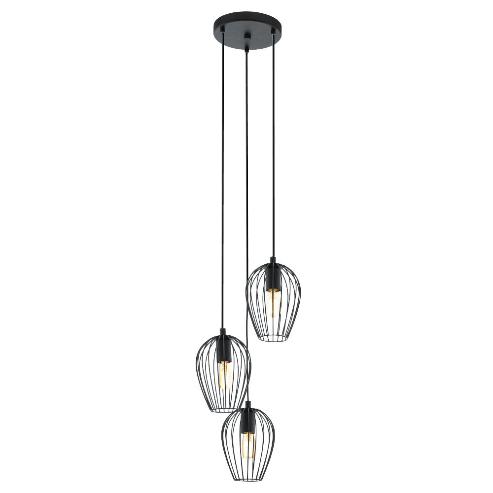 NEWTOWN TAKL SORT 3x60W E27 RUND