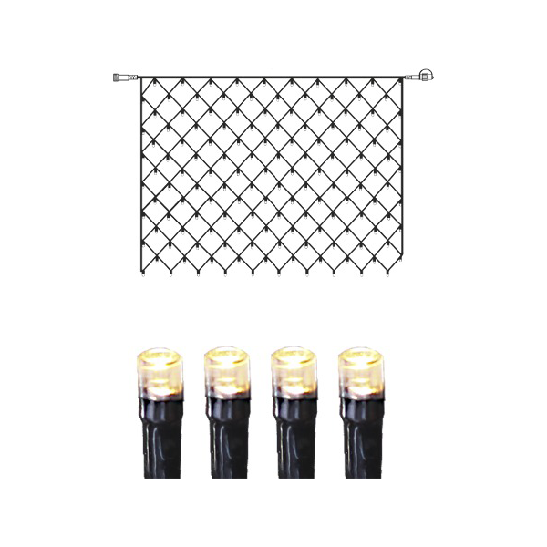 SYSTEM DECOR 100-lys nett 2x1.5 m ekstra_495-57-1