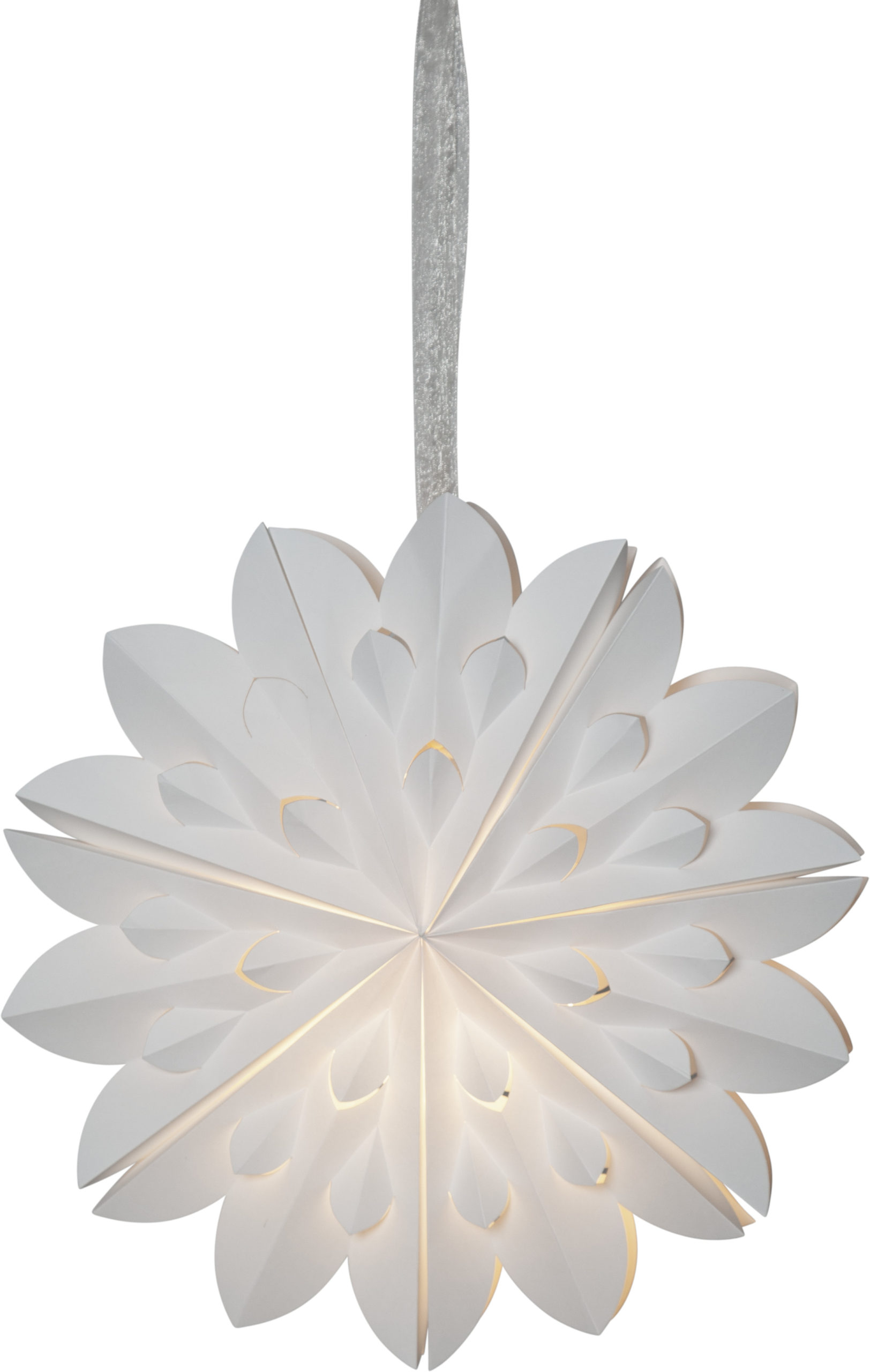 CLIPP501-86 stjerne 40 cm hvit