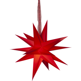 DECEMBER stjerne 45 cm rød_501-97 