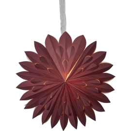 CLIPP502-15 stjerne 60 cm rød