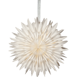 WINTER papirstjern 60 cm hvit