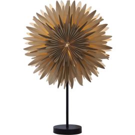 WINTER stjerne på fot beige m/mønster_502-29