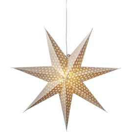 CLOUD STJERNE 60 CM HVIT U/OPPHENG_502-51