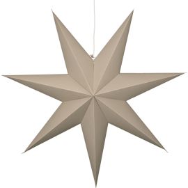 PLAIN STJERNE 90 CM BEIGE_502-59