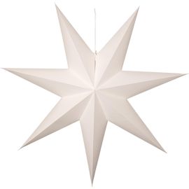 PLAIN STJERNE 90 CM HVIT_502-73