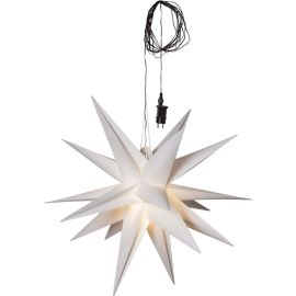 ALICE STJERNE 1M UTENDØRS HVIT M/TIMER_505-11