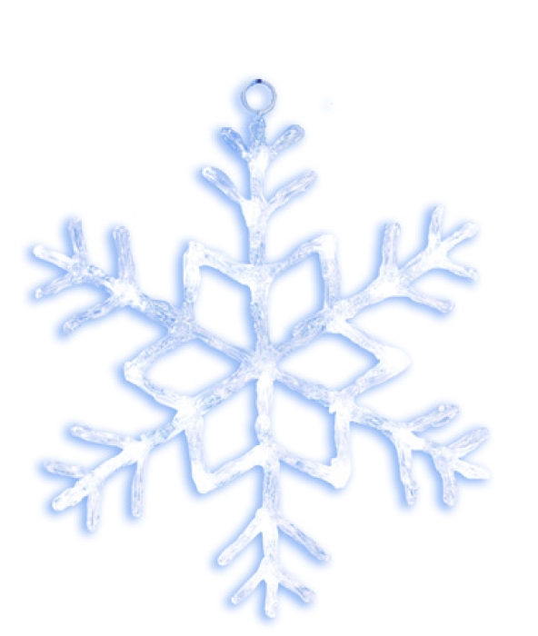 ANTARCTICA Snowflake hengende 40 cm kaldhvit_583-91