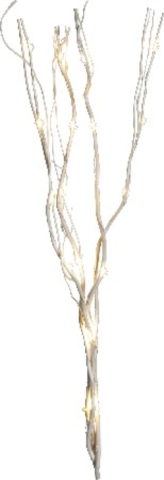 WILLOW dekorasjonskvist 60 cm 24-lys dew