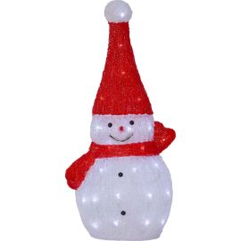 CRYSTALO snømann dekorasjon 59 cm ute