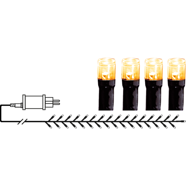 SERIE LED slynge Golden 540-lys 10