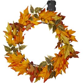 AUTUMN KRANS 45 CM BATTERI/TIMER_612-09