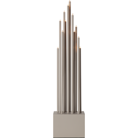 BUZZ STAKE HØY 12-LYS GRÅBEIGE