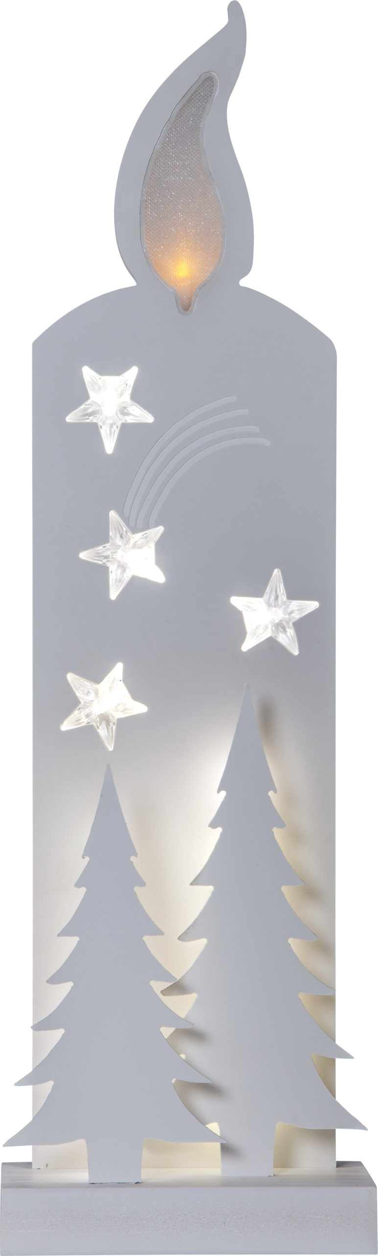 GRANDY650-18 lazercut lys 50 cm 3xAA batterier