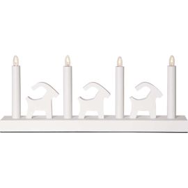 BRUSE STAKE 4-LYS HVIT_656-86