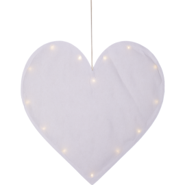 MILLA HENGENDE HJERTE BATTERI/TIMER