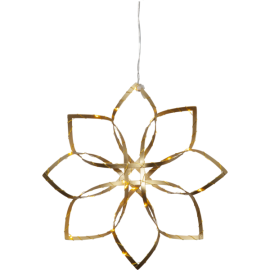 AMAZE hengende dekorasjon 30 cm gull