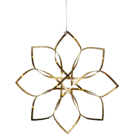 AMAZE hengende dekorasjon 40 cm gull