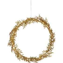 ELEGANT DEKORASJON HENG 44 CM GULL 3XAA BATTERIER/TIMER