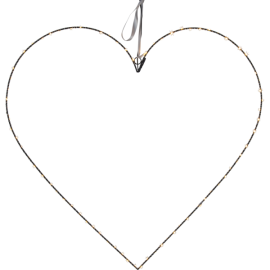 MIRA metallstjerne m/dew drops LED 70 cm