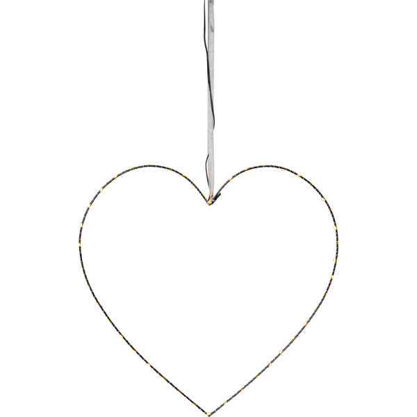 MIRA hjerte hengende 45 cm