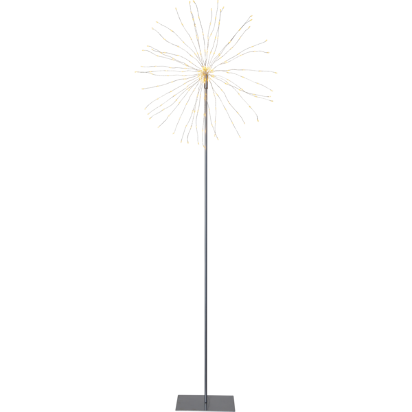 FIREWORK gulvmodell 130 cm sølv