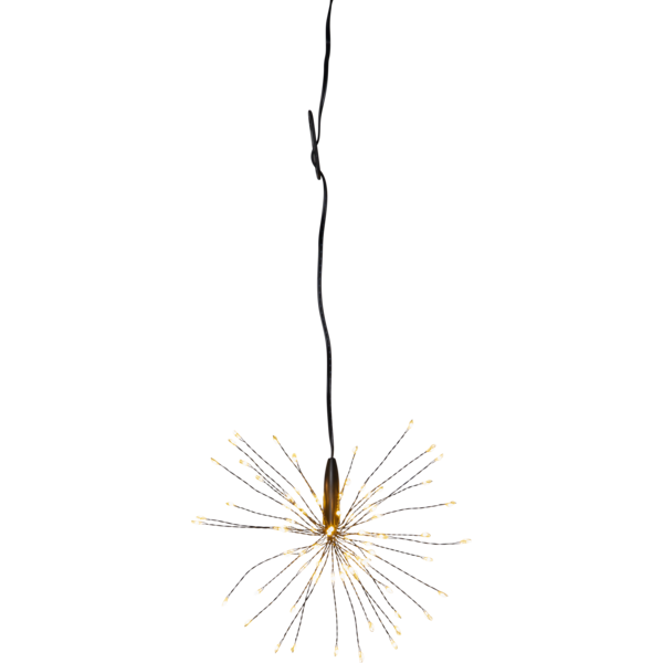 FIREWORK hengende 16 cm svart_710-14-1