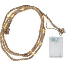 JUTTA rep m/slynge 40-lys batteri/timer_729-21