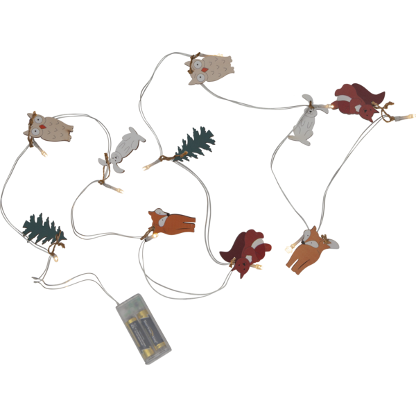 FOREST FRIENDS slynge 180 cm 2xAA batteri/timer_729-31