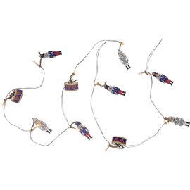 NUTCRACKER slynge 10-lys multi