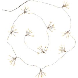 DEW DROP FLOWER slynge varmhvit/sølv_729-53