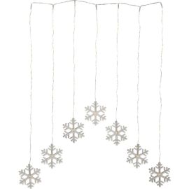 DECYSNOWFLAKE Gardin 60 cm batteri/timer_729-56