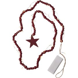 BEADY SLYNGE BATTERI/TIMER RØD_729-72