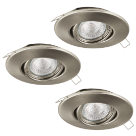 TINUS SETT 3XINNB.SPOT Ø108 NIKKEL-MATT