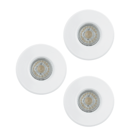 TINUS INNEB. IP44/IP20 LED 3X7W Ø85 HVIT