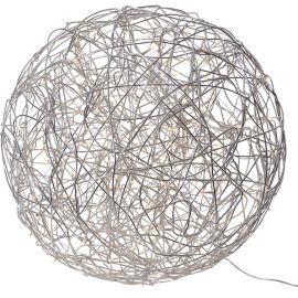 TRASSEL Ball 50 cm sølv_802-77
