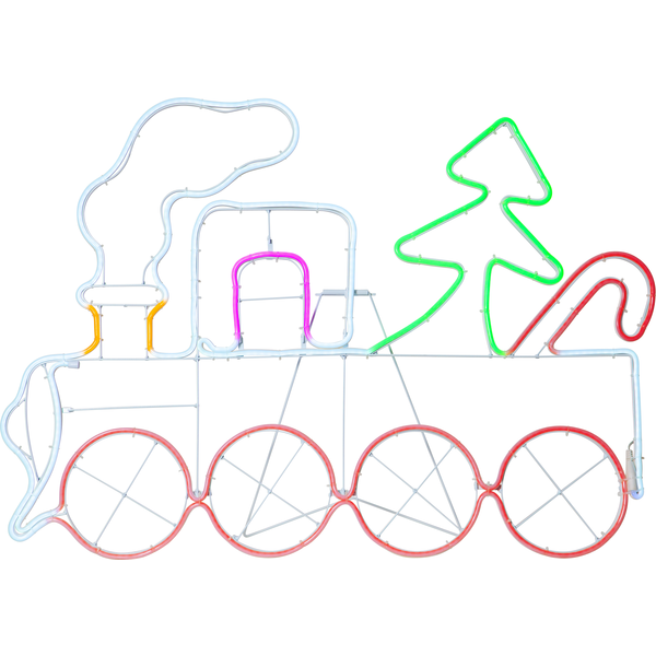 NEOLED siluett tog multi hengende/stående_806-98