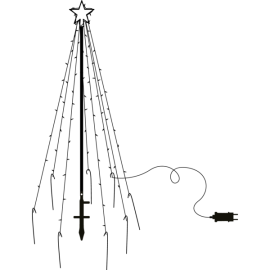 SPIKY juletre i metall 420-lys_807-60-1