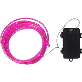 TUBY lysslange rosa batteri/timer_857-21