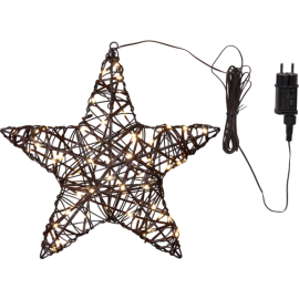 VICKY STJERNE UTENDØRS 40 CM BATTERI OG TIMER