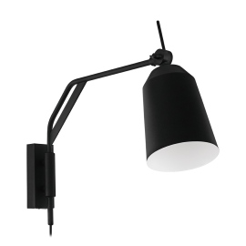 LORETO VEGG E27 SVART