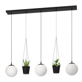 RONDO 3 pendel med 3 lys og 2 oppheng til blomster_900512