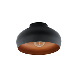 MOGANO 2 TAKB E27 28 CM SORT/KOBBER