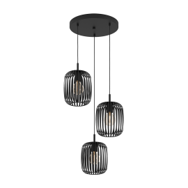 ROMAZZINA PENDEL 3XE27 SORT