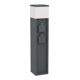PARK 5 UTEL STOLPE M/STIKK E27 ANTRASITT/HVIT_901032