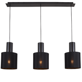 TORINO SKINNE 3-LYS SVART