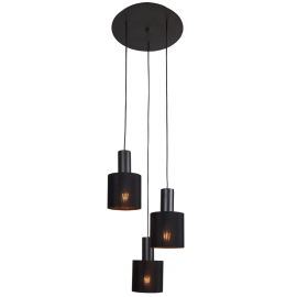 TORINO RONDELL 3-LYS SVART