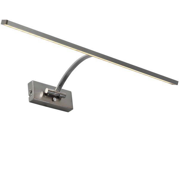 SAWA MALERIBELYSNING  MATT NIKKEL 5W LED DIMBAR.